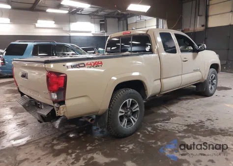 2018 Toyota Tacoma Trd Sport z USA, uszkodzony, nr VIN 5TFSZ5AN0JX154643